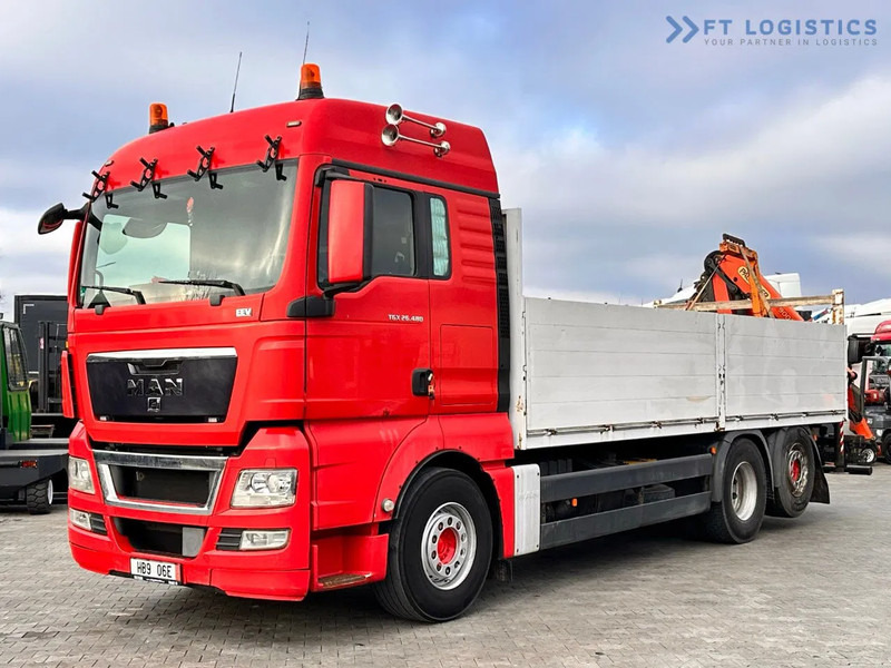 MAN TGX 26.480 Ciężarówka burtowa MAN TGX 26.480 6X2 / PALFINGER PK9002-EH B Crane / 80% Michelin - Camion cu macara: Foto 3 MAN TGX 26.480 Ciężarówka burtowa MAN TGX 26.480 6X2 / PALFINGER PK9002-EH B Crane / 80% Michelin - Camion cu macara: Foto 3