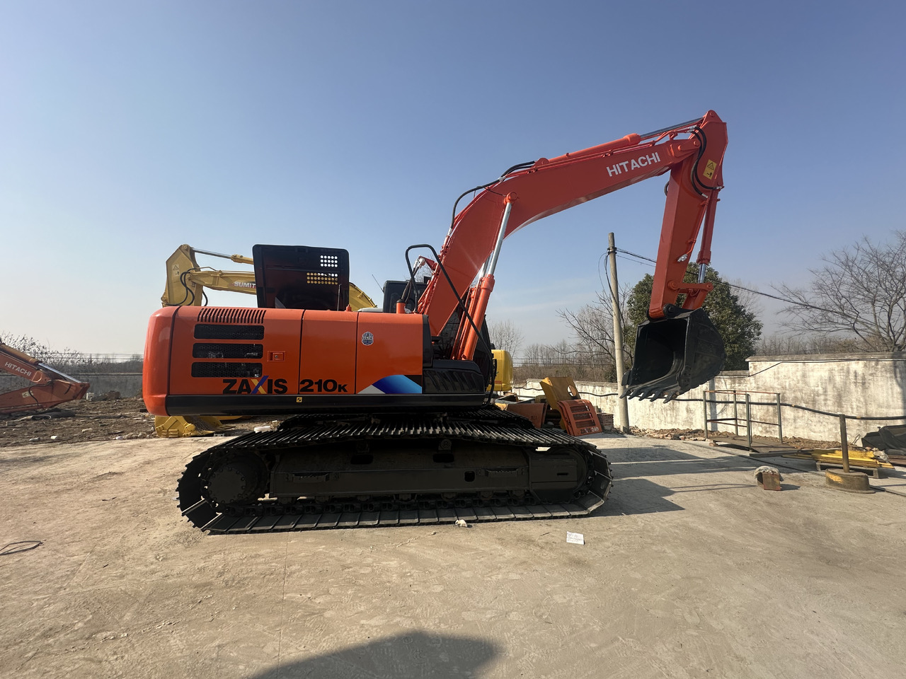 HITACHI Used Excavator ZX210-5G High Quality - Excavator pe şenile: Foto 1 HITACHI Used Excavator ZX210-5G High Quality - Excavator pe şenile: Foto 1