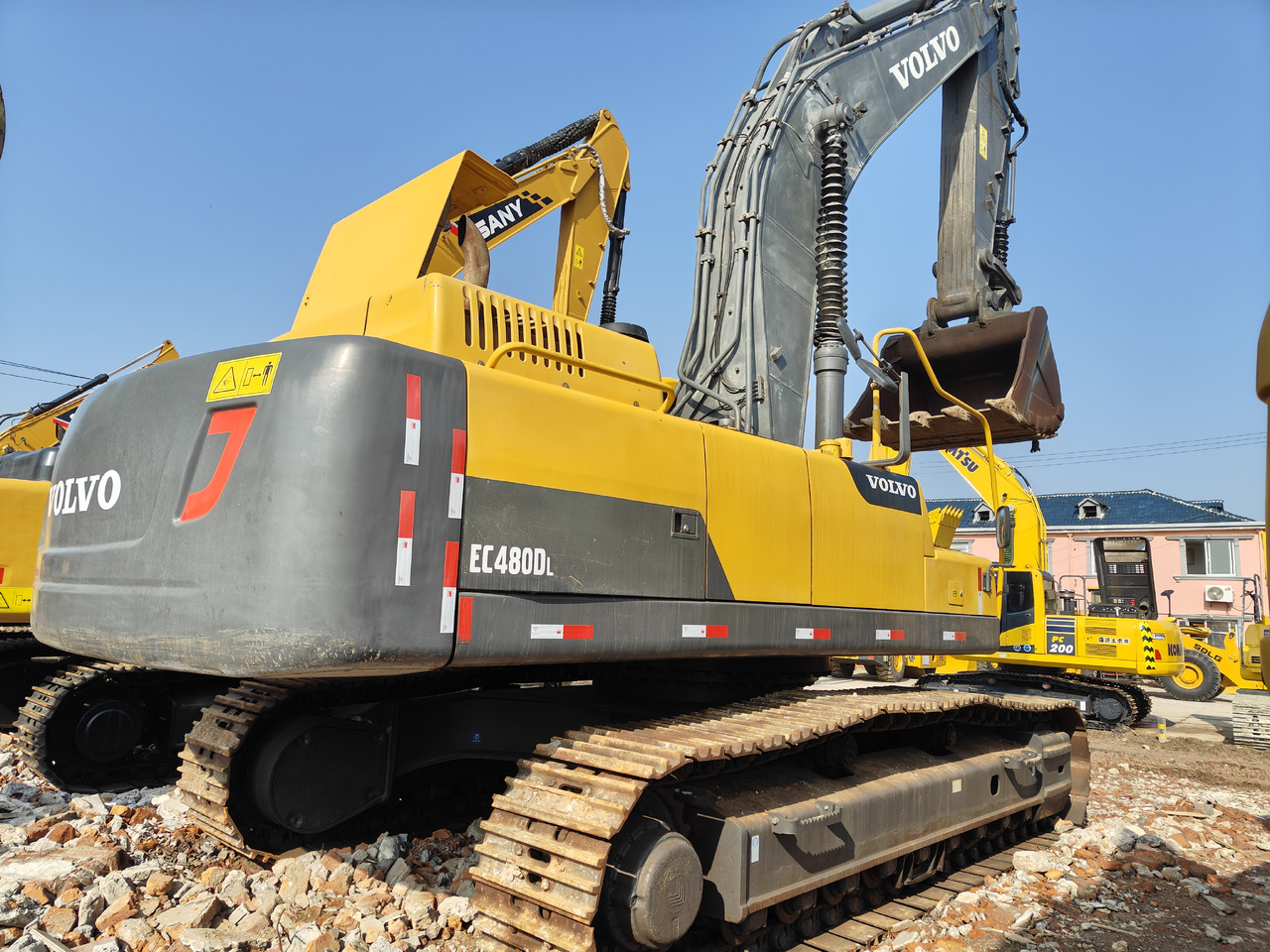 Used Excavator Big Machine VOLVO EC480DL - Excavator pe şenile: Foto 5 Used Excavator Big Machine VOLVO EC480DL - Excavator pe şenile: Foto 5