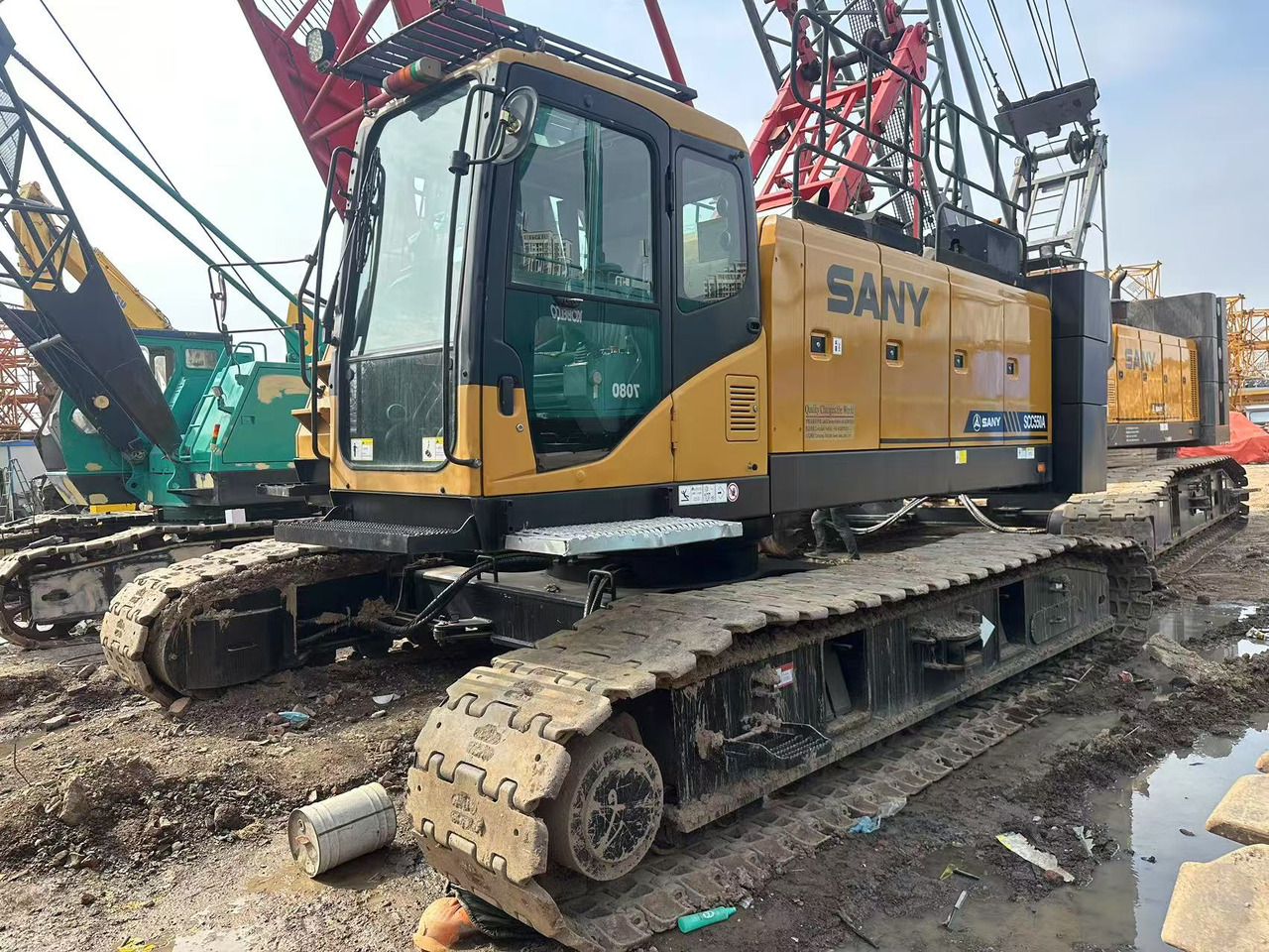 SANY 55-ton crawler crane - Macara pe senile: Foto 1 SANY 55-ton crawler crane - Macara pe senile: Foto 1