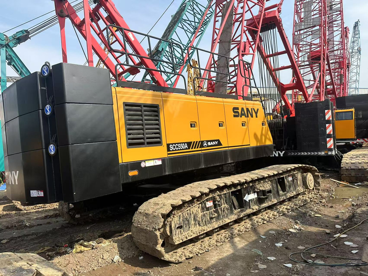 SANY 55-ton crawler crane - Macara pe senile: Foto 4 SANY 55-ton crawler crane - Macara pe senile: Foto 4