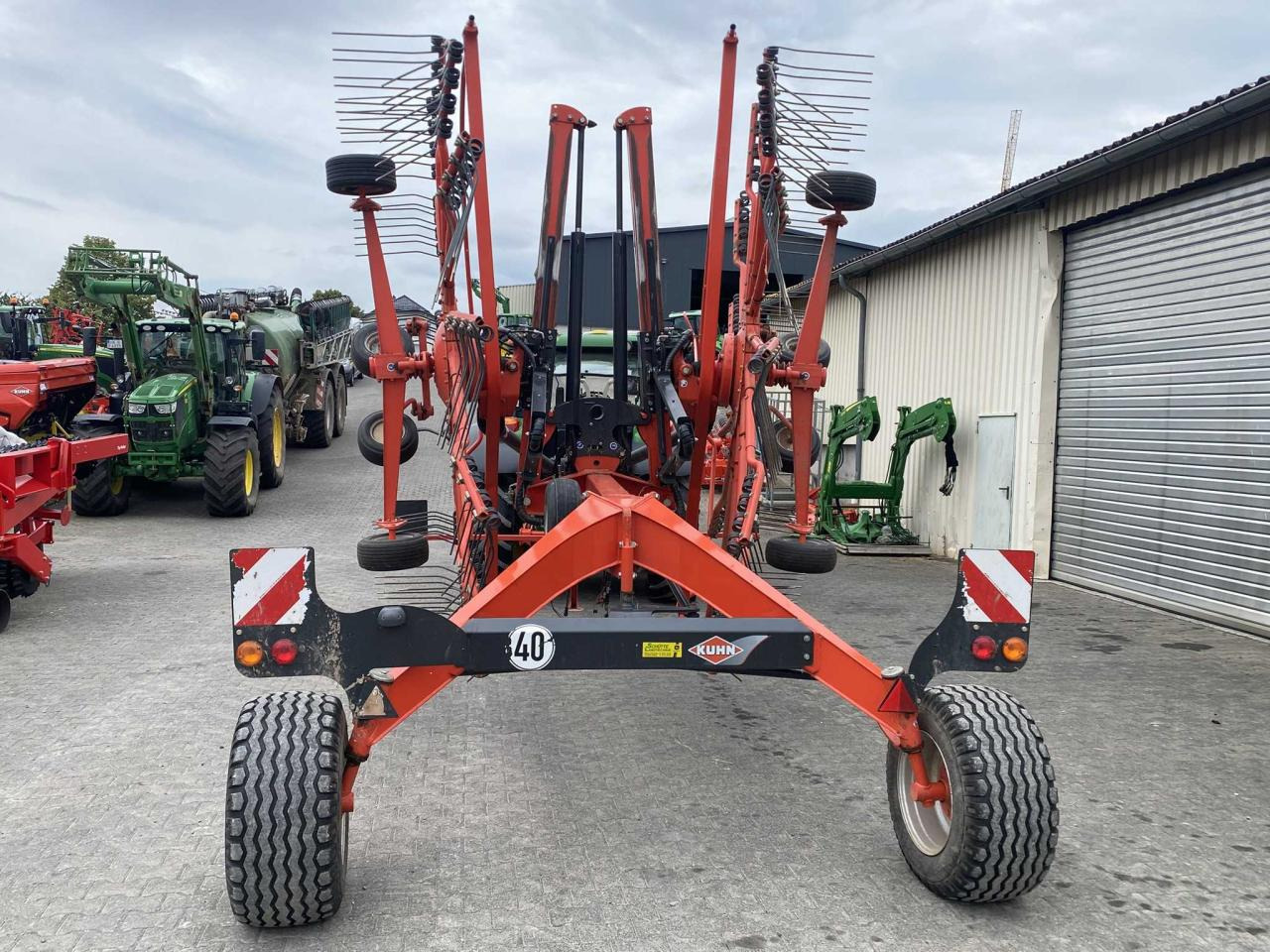 Kuhn GA 8731 - Maşină de întors fânul: Foto 3 Kuhn GA 8731 - Maşină de întors fânul: Foto 3