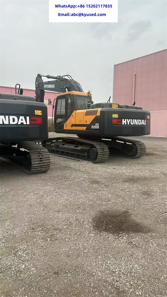 HYUNDAI HX220S - Excavator pe şenile: Foto 3 HYUNDAI HX220S - Excavator pe şenile: Foto 3
