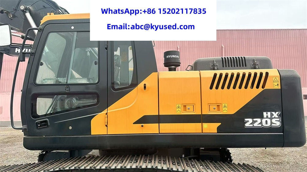 Excavator pe şenile HYUNDAI HX220S: Foto 21