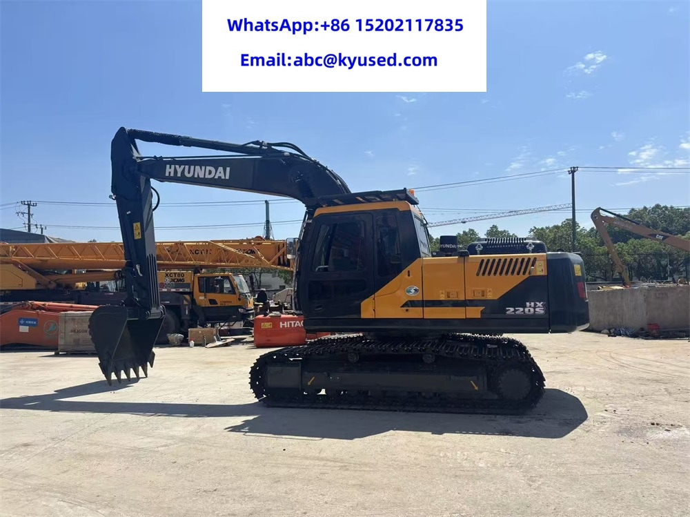 Excavator pe şenile HYUNDAI HX220S: Foto 31