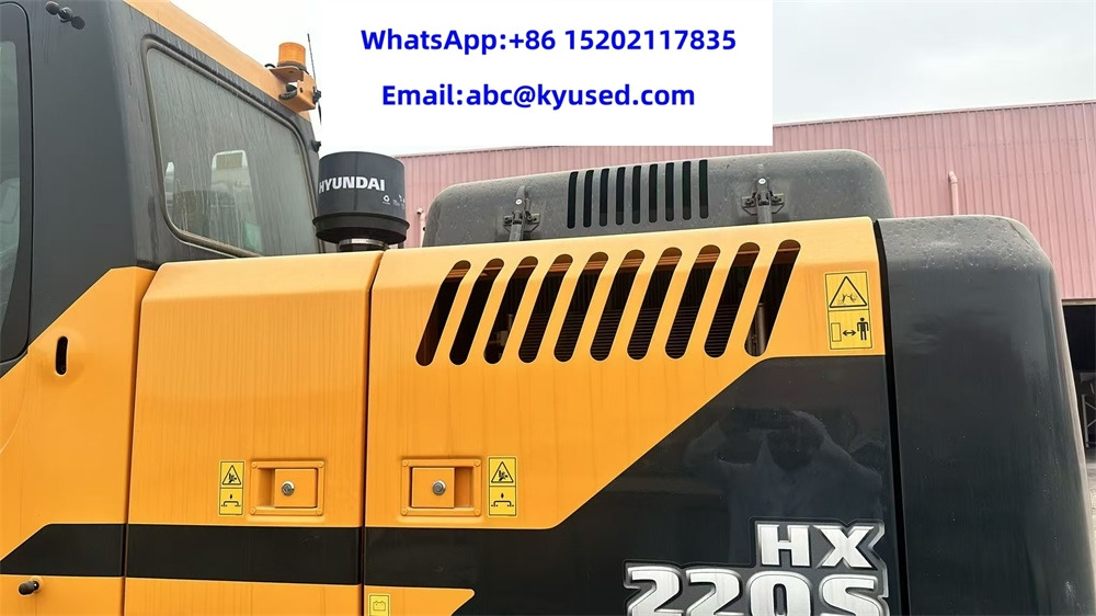 Excavator pe şenile HYUNDAI HX220S: Foto 29