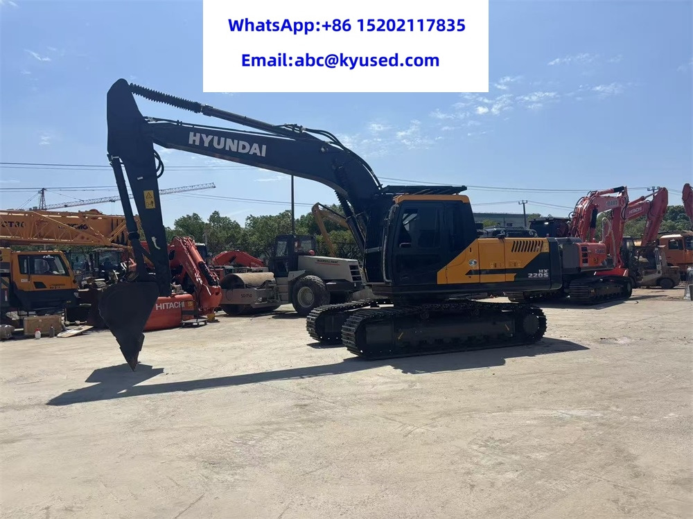 Excavator pe şenile HYUNDAI HX220S: Foto 33