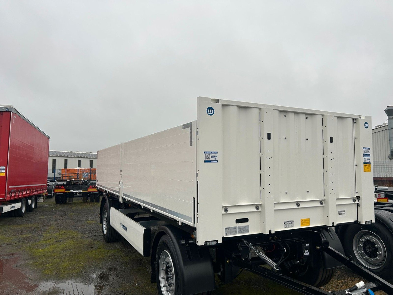 Krone AZP 18 eL42-BS Baustoff NEU - Remorcă platformă: Foto 2 Krone AZP 18 eL42-BS Baustoff NEU - Remorcă platformă: Foto 2