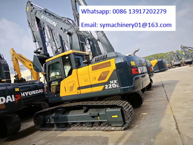 Hyundai HX220 - Excavator pe şenile: Foto 1 Hyundai HX220 - Excavator pe şenile: Foto 1