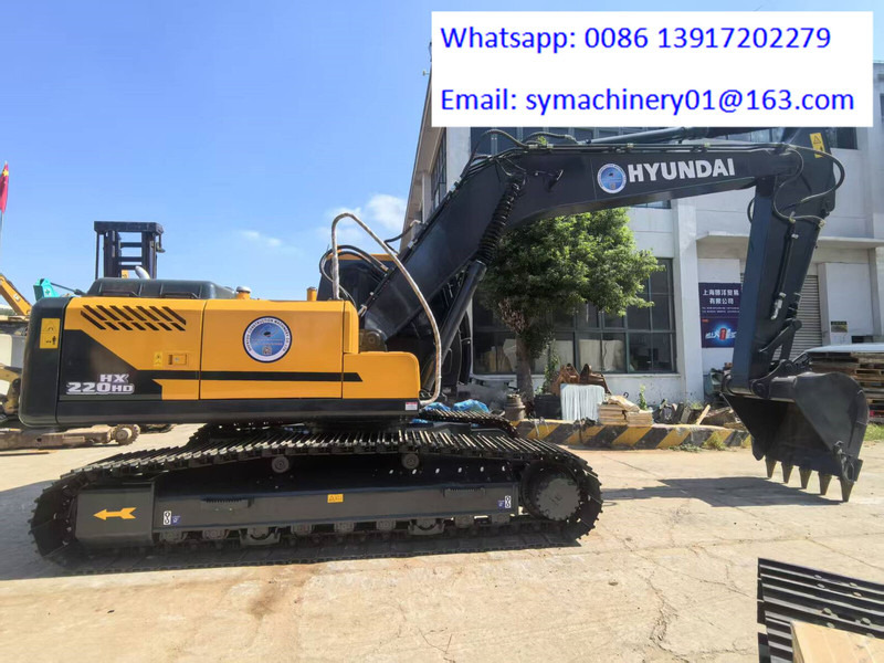 Hyundai HX220HD - Excavator pe şenile: Foto 2 Hyundai HX220HD - Excavator pe şenile: Foto 2