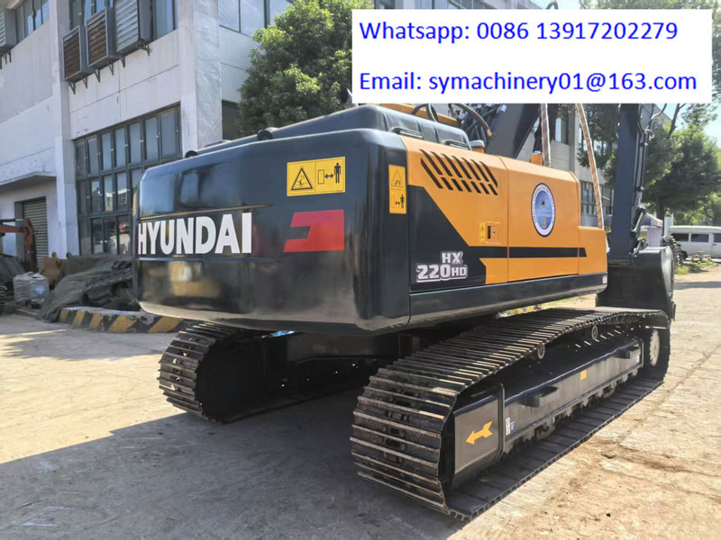 Hyundai HX220HD - Excavator pe şenile: Foto 3 Hyundai HX220HD - Excavator pe şenile: Foto 3