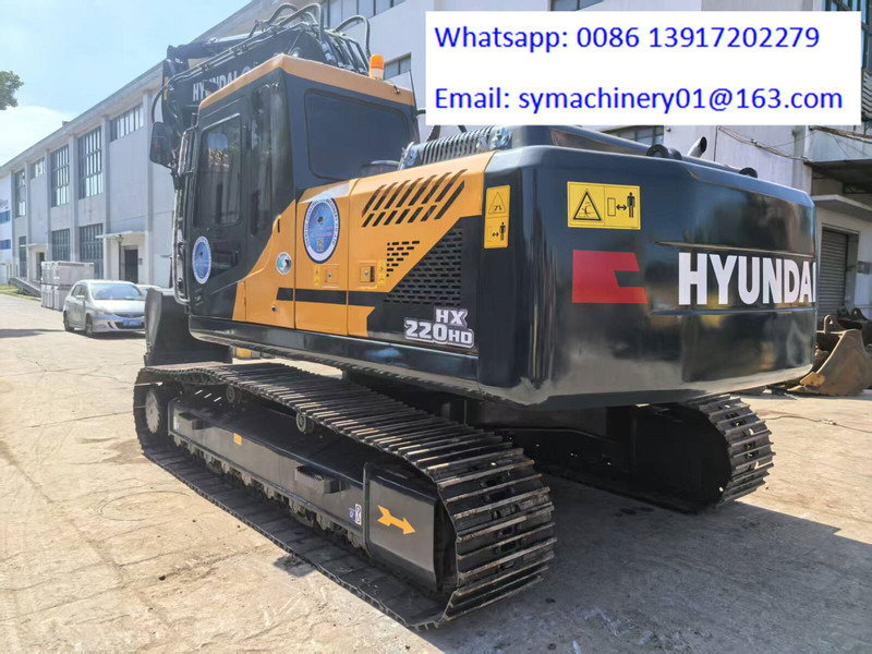 Hyundai HX220HD - Excavator pe şenile: Foto 5 Hyundai HX220HD - Excavator pe şenile: Foto 5