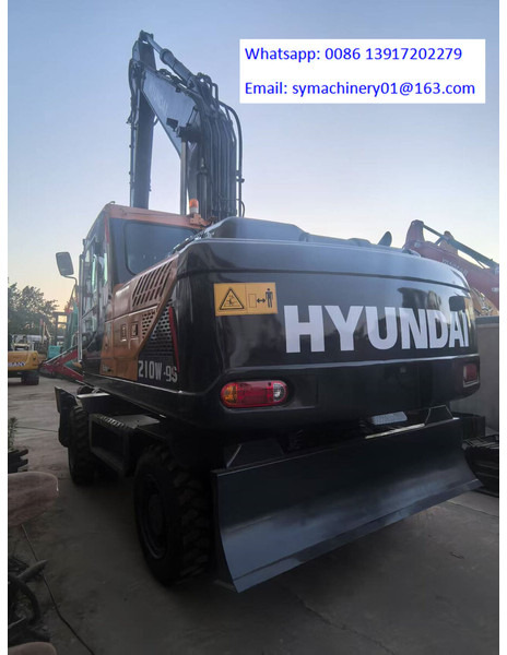 Hyundai R210W-9S - Excavator pe roţi: Foto 1 Hyundai R210W-9S - Excavator pe roţi: Foto 1