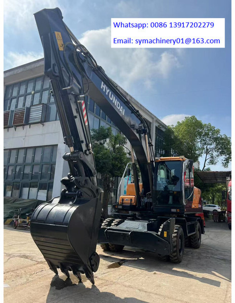 Hyundai R210W-9S - Excavator pe roţi: Foto 2 Hyundai R210W-9S - Excavator pe roţi: Foto 2