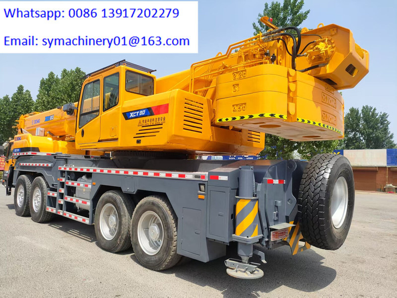 XCMG XCT80 XCMG 80 tons - Macara tot teren: Foto 4 XCMG XCT80 XCMG 80 tons - Macara tot teren: Foto 4