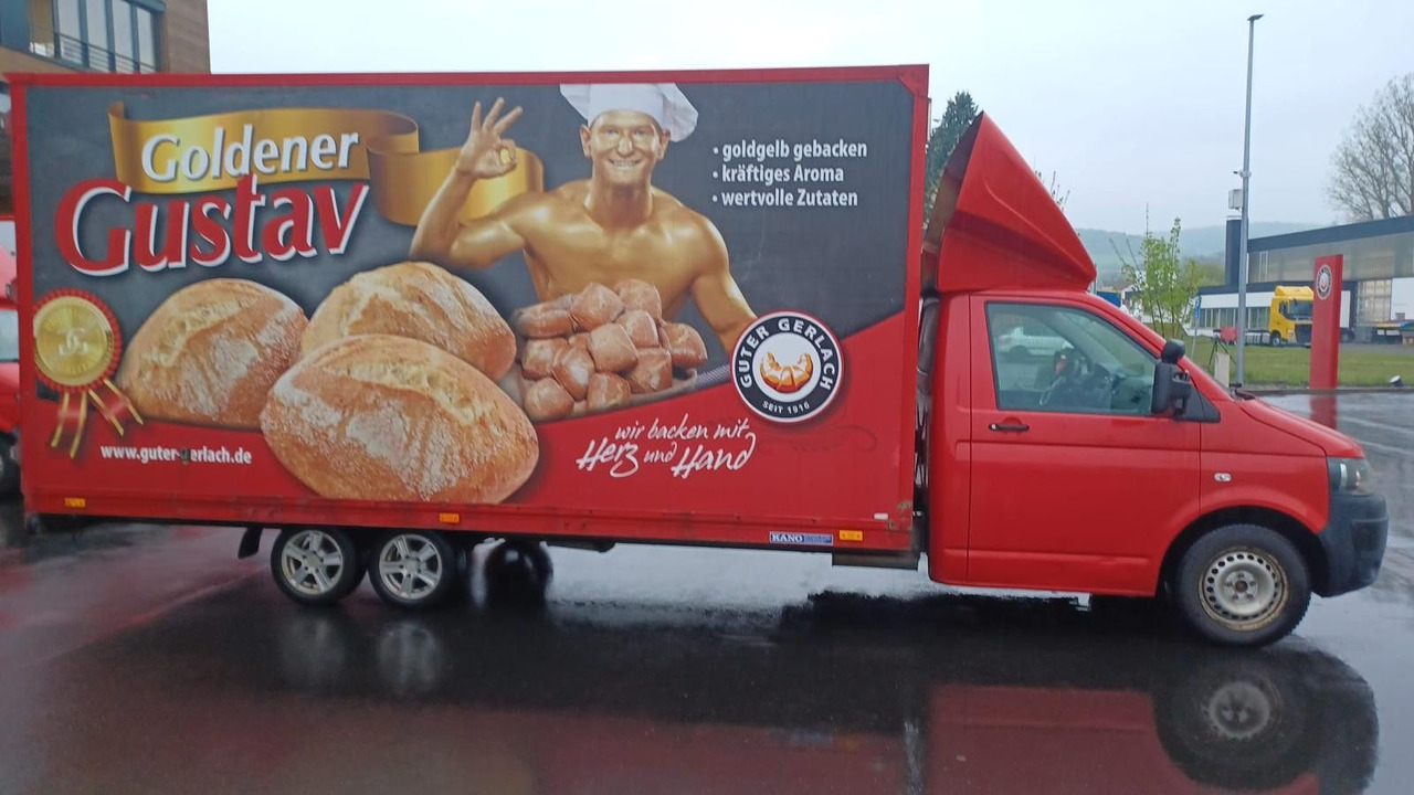 Volkswagen T5 2.0tdi mit Rampe 3ACHSER Tandemachse - Autoutilitară box: Foto 2 Volkswagen T5 2.0tdi mit Rampe 3ACHSER Tandemachse - Autoutilitară box: Foto 2