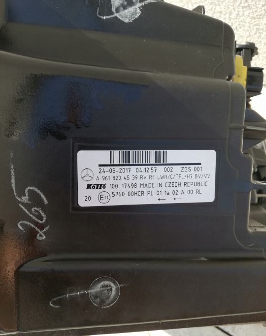 Lampy MERCEDES ACTROS Mp4 Antos ORYGINAŁ - Far pentru Camion: Foto 3 Lampy MERCEDES ACTROS Mp4 Antos ORYGINAŁ - Far pentru Camion: Foto 3