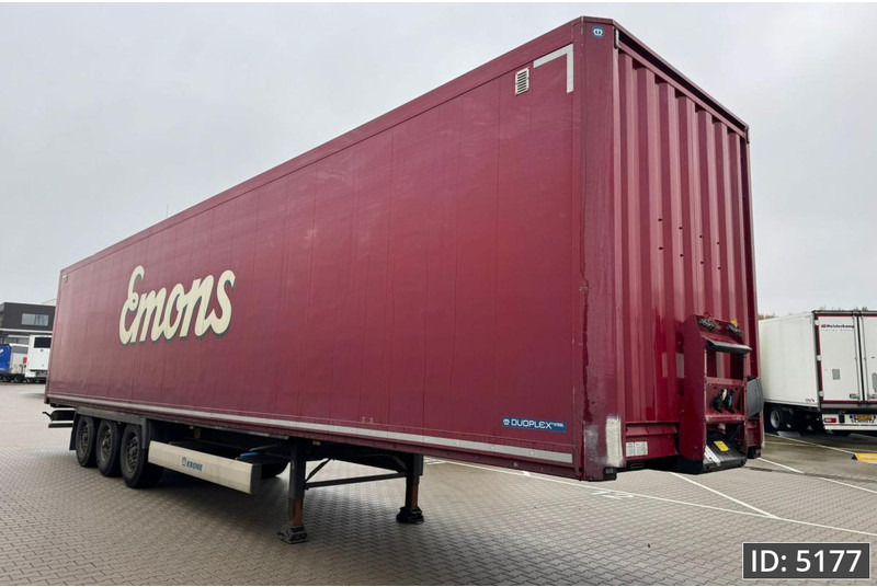 Krone SD / Disk brakes / Double stock - Semiremorcă furgon: Foto 4 Krone SD / Disk brakes / Double stock - Semiremorcă furgon: Foto 4