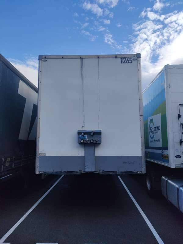 Semi-remorque 2 Essieux 27 TONNES PORTE RELEVANTE - Semiremorcă furgon: Foto 1 Semi-remorque 2 Essieux 27 TONNES PORTE RELEVANTE - Semiremorcă furgon: Foto 1