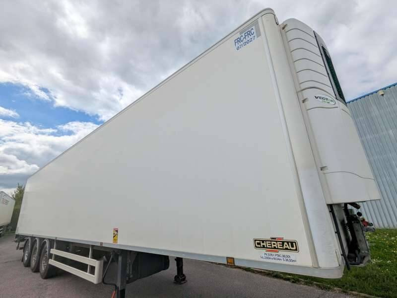 Semi-remorque 3 Essieux 38 TONNES HAYON CAISSE CHEREAU GROUPE CARRIER VECTOR 1950 MT - Semiremorcă frigider: Foto 3 Semi-remorque 3 Essieux 38 TONNES HAYON CAISSE CHEREAU GROUPE CARRIER VECTOR 1950 MT - Semiremorcă frigider: Foto 3