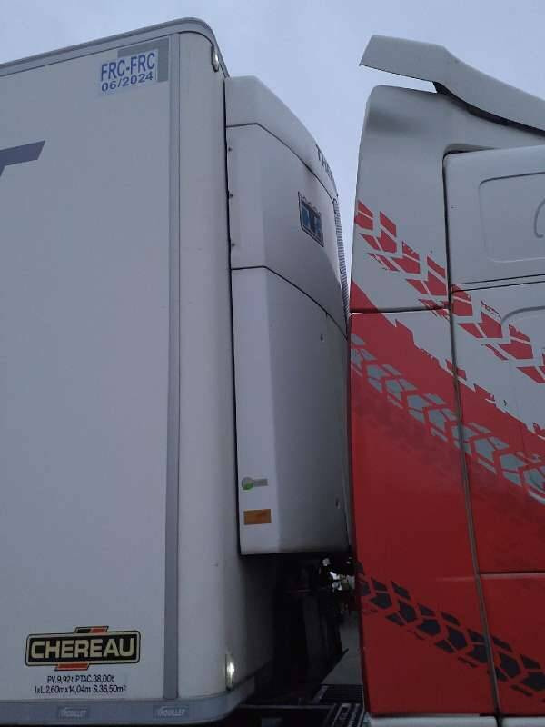 Semi-remorque 3 Essieux FRIGO 38 TONNES HAYON CAISSE CHEREAU GROUPE THERMOKING SLXI SPECTRUM - Semiremorcă frigider: Foto 4 Semi-remorque 3 Essieux FRIGO 38 TONNES HAYON CAISSE CHEREAU GROUPE THERMOKING SLXI SPECTRUM - Semiremorcă frigider: Foto 4