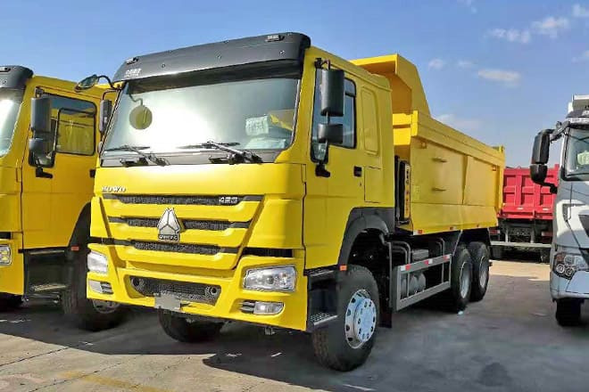 SINOTRUK Howo 400 10 Wheeler Dump Truck for Sale Price in Sierra Leone - Camion basculantă: Foto 2 SINOTRUK Howo 400 10 Wheeler Dump Truck for Sale Price in Sierra Leone - Camion basculantă: Foto 2