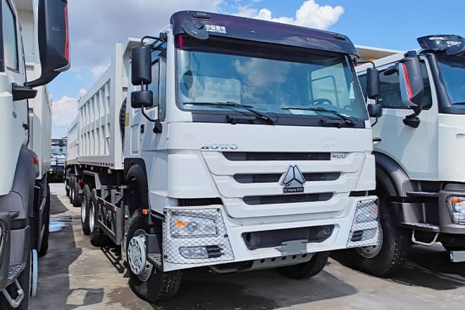 SINOTRUK Howo 400 New Tipper Trucks for Sale in Ethiopia - Camion basculantă: Foto 1 SINOTRUK Howo 400 New Tipper Trucks for Sale in Ethiopia - Camion basculantă: Foto 1