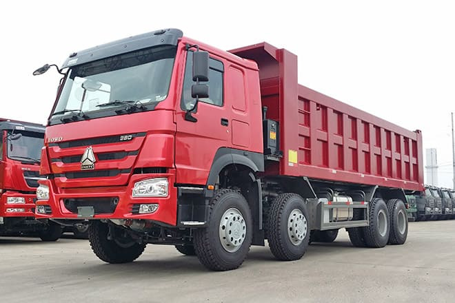 SINOTRUK Sinotruk Howo 380 8X4 Dump Truck for Sale in Senegal - Camion basculantă: Foto 2 SINOTRUK Sinotruk Howo 380 8X4 Dump Truck for Sale in Senegal - Camion basculantă: Foto 2