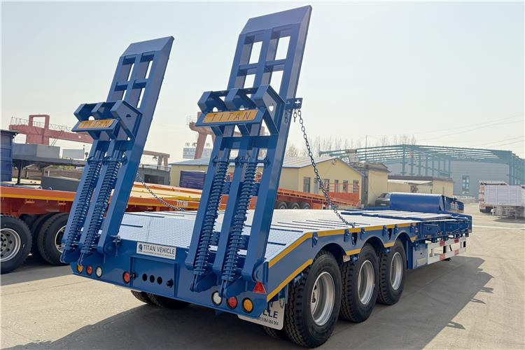 TITAN 3 Axle 80 Ton Low Bed Trailer Price for Sale In Nigeria - Semiremorcă transport agabaritic: Foto 5 TITAN 3 Axle 80 Ton Low Bed Trailer Price for Sale In Nigeria - Semiremorcă transport agabaritic: Foto 5
