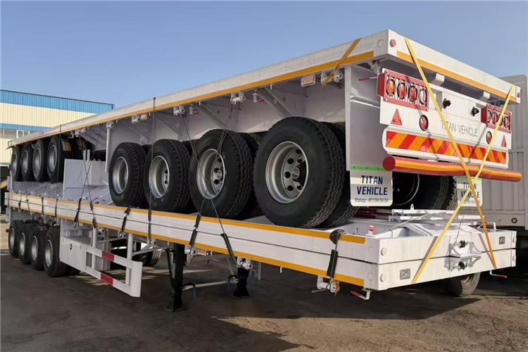 TITAN 4 Axle Flatbed Trailer for Sale In Saudi Arabia - Semiremorcă platformă: Foto 5 TITAN 4 Axle Flatbed Trailer for Sale In Saudi Arabia - Semiremorcă platformă: Foto 5