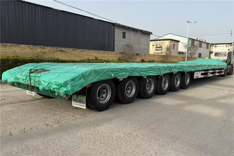 TITAN 6 Axle 80 Ton Low Loader Semi Trailer for Sale In Zambia - Semiremorcă transport agabaritic: Foto 2 TITAN 6 Axle 80 Ton Low Loader Semi Trailer for Sale In Zambia - Semiremorcă transport agabaritic: Foto 2
