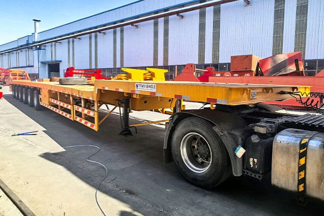 TITAN 6 Axle Extendable Semi Trailer for Sale in Saudi Arabia - Semiremorcă transport agabaritic: Foto 1 TITAN 6 Axle Extendable Semi Trailer for Sale in Saudi Arabia - Semiremorcă transport agabaritic: Foto 1