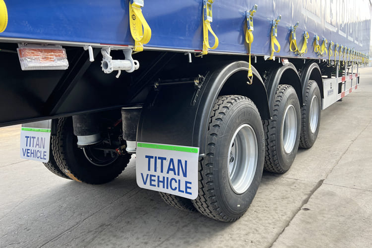 TITAN Curtainsider Trailer for Sale in Zambia - Semiremorcă prelată: Foto 5 TITAN Curtainsider Trailer for Sale in Zambia - Semiremorcă prelată: Foto 5