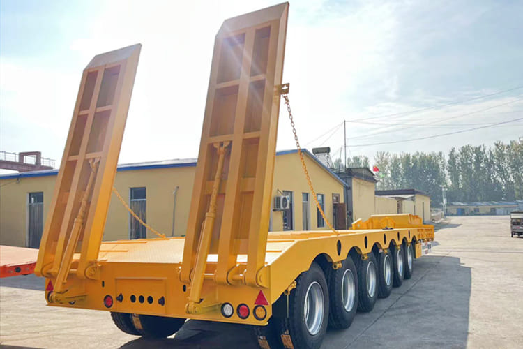 TITAN Hydraulic Low Bed Trailer for Sale in Kenya - Semiremorcă transport agabaritic: Foto 3 TITAN Hydraulic Low Bed Trailer for Sale in Kenya - Semiremorcă transport agabaritic: Foto 3