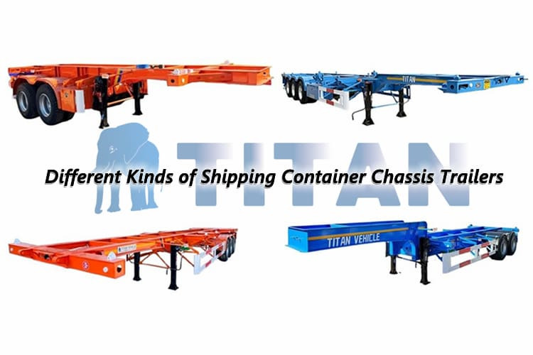 TITAN Shipping Container Chassis Trailer for Container Transport - Semiremorcă şasiu: Foto 1 TITAN Shipping Container Chassis Trailer for Container Transport - Semiremorcă şasiu: Foto 1