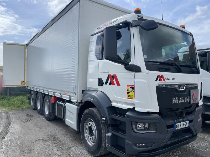 MAN TGS 35.480 - Camion cu prelată: Foto 2 MAN TGS 35.480 - Camion cu prelată: Foto 2