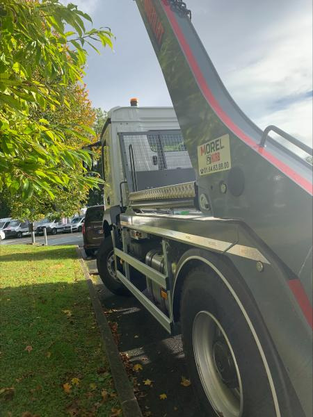 Mercedes Actros 1835 - Camion container de gunoi: Foto 3 Mercedes Actros 1835 - Camion container de gunoi: Foto 3