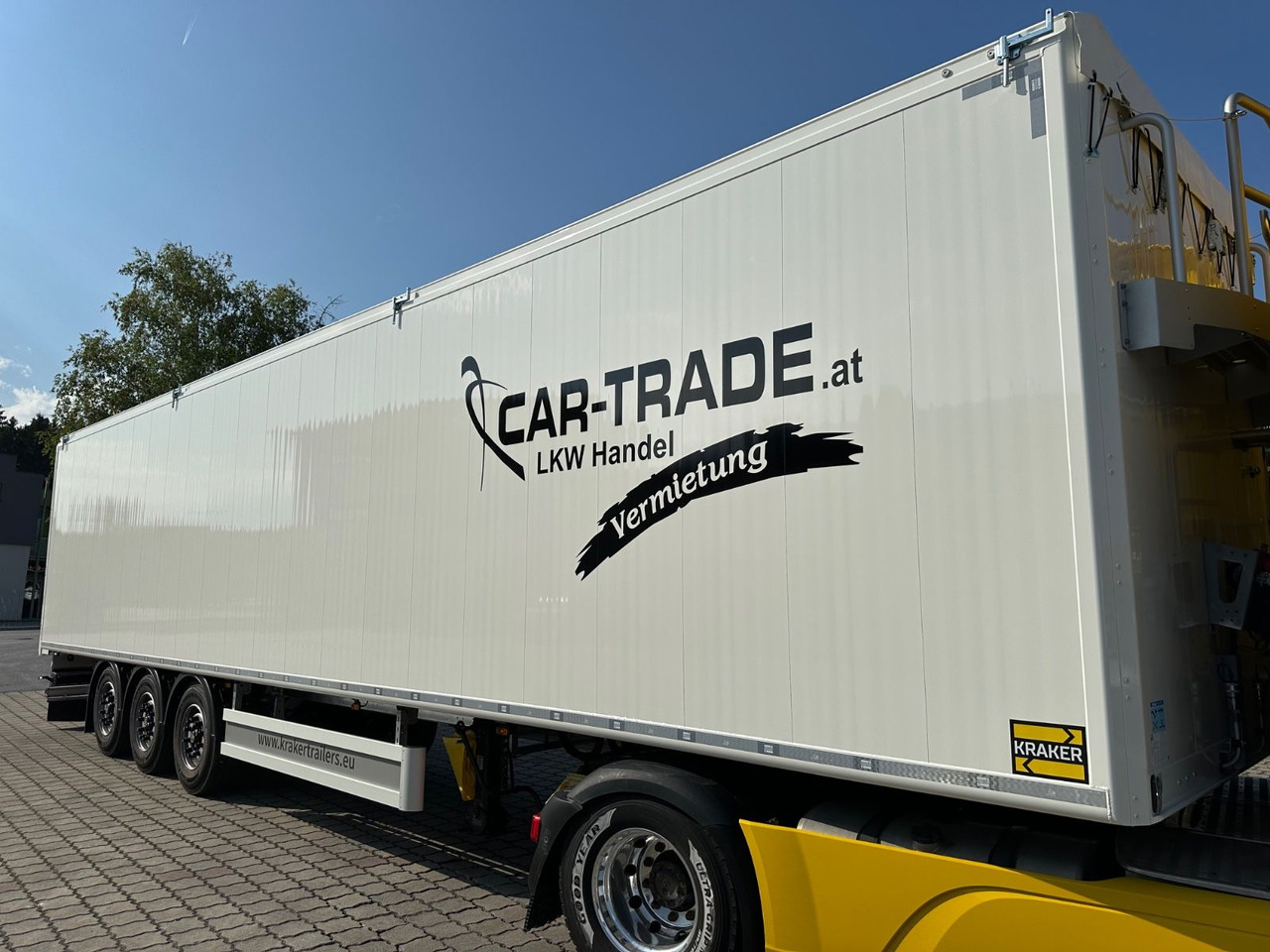 Kraker CF-200ZL Lift 92m³ Müllplane - Semiremorcă cu podea culisantă: Foto 2 Kraker CF-200ZL Lift 92m³ Müllplane - Semiremorcă cu podea culisantă: Foto 2