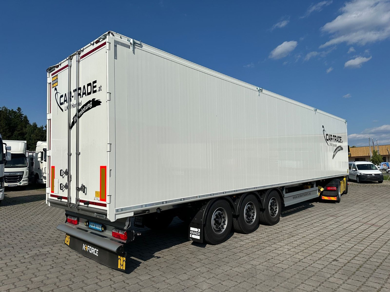 Kraker CF-200ZL Lift 92m³ Müllplane - Semiremorcă cu podea culisantă: Foto 4 Kraker CF-200ZL Lift 92m³ Müllplane - Semiremorcă cu podea culisantă: Foto 4