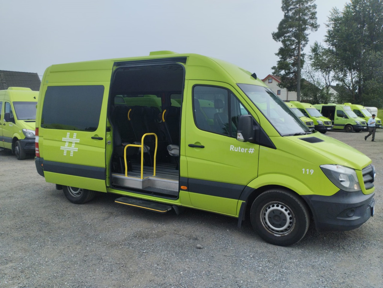 MERCEDES-BENZ SPRINTER 316 | 5 szt./pcs. - Microbuz, Transport persoane: Foto 5 MERCEDES-BENZ SPRINTER 316 | 5 szt./pcs. - Microbuz, Transport persoane: Foto 5