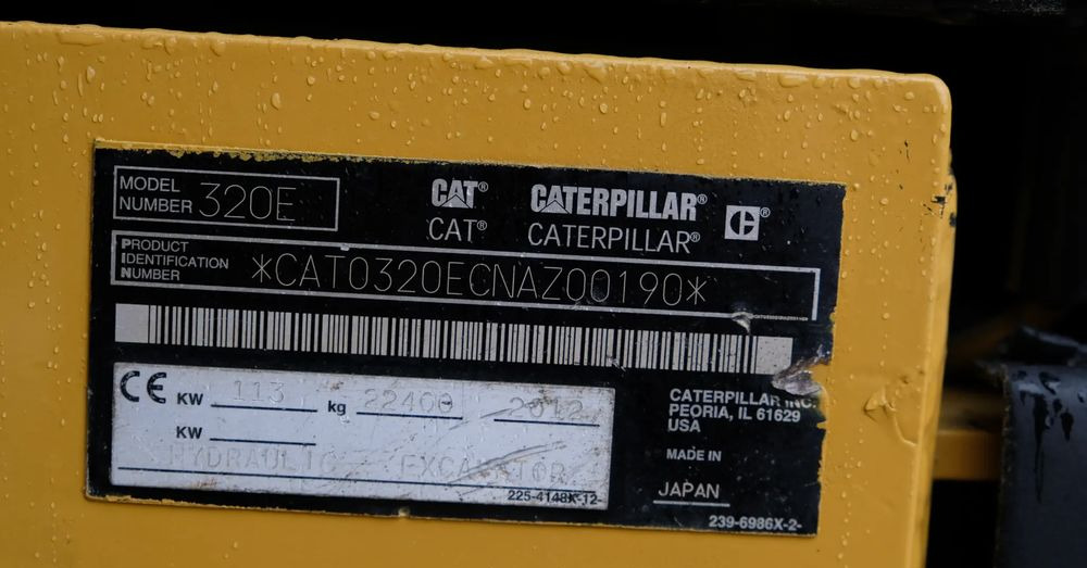 Caterpillar cat 320EL - Excavator pe şenile: Foto 5 Caterpillar cat 320EL - Excavator pe şenile: Foto 5