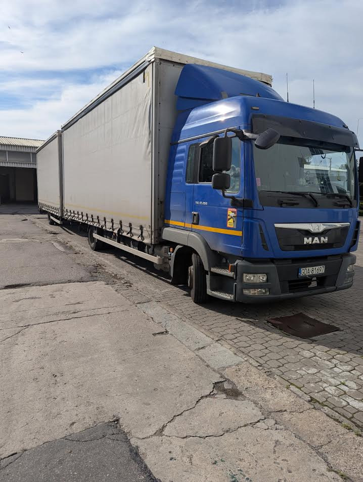 MAN TGL - Camion cu prelată: Foto 1 MAN TGL - Camion cu prelată: Foto 1