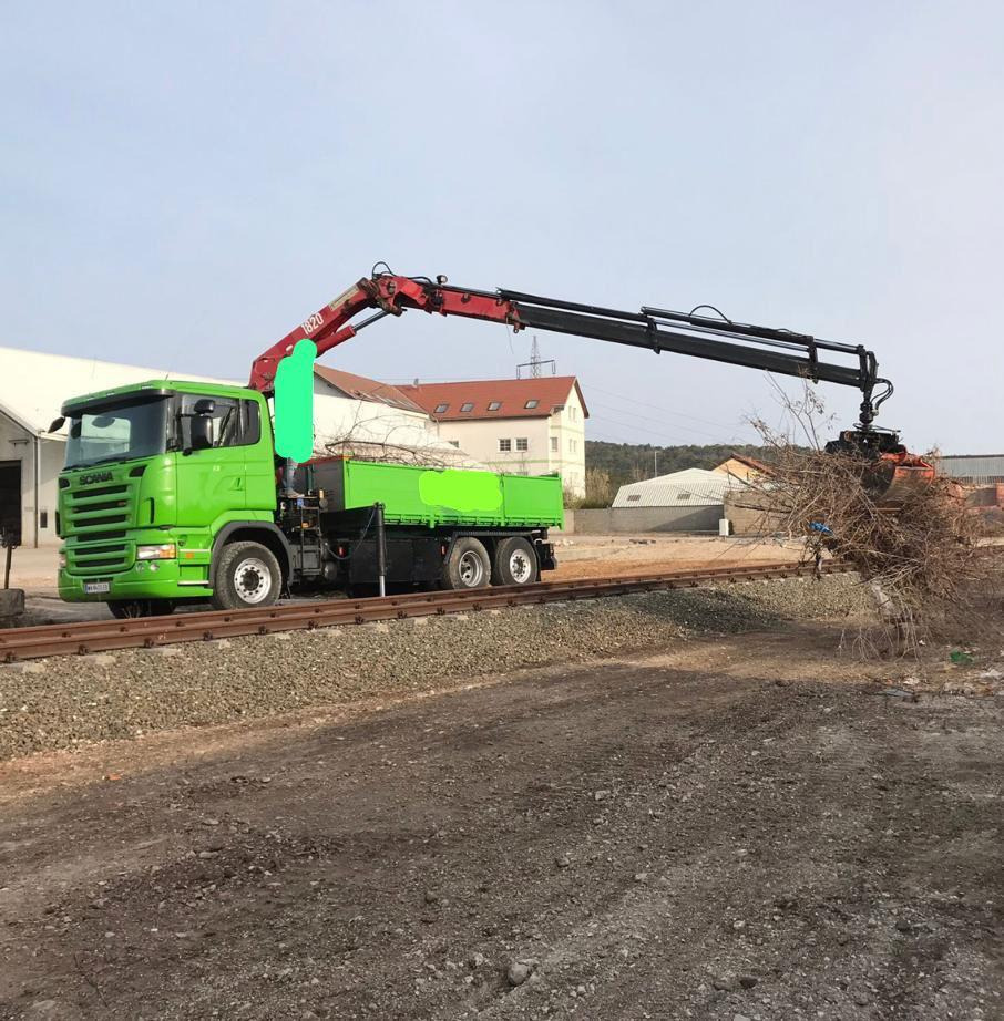 SCANIA R480 - Camion cu macara: Foto 1 SCANIA R480 - Camion cu macara: Foto 1