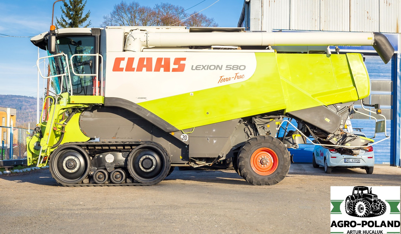 CLAAS LEXION 580 TT - 3326 h - 2008 ROK - QUANTIMETER + VARIO 750 - LASER PILOT - Combină de recoltat cereale: Foto 5 CLAAS LEXION 580 TT - 3326 h - 2008 ROK - QUANTIMETER + VARIO 750 - LASER PILOT - Combină de recoltat cereale: Foto 5