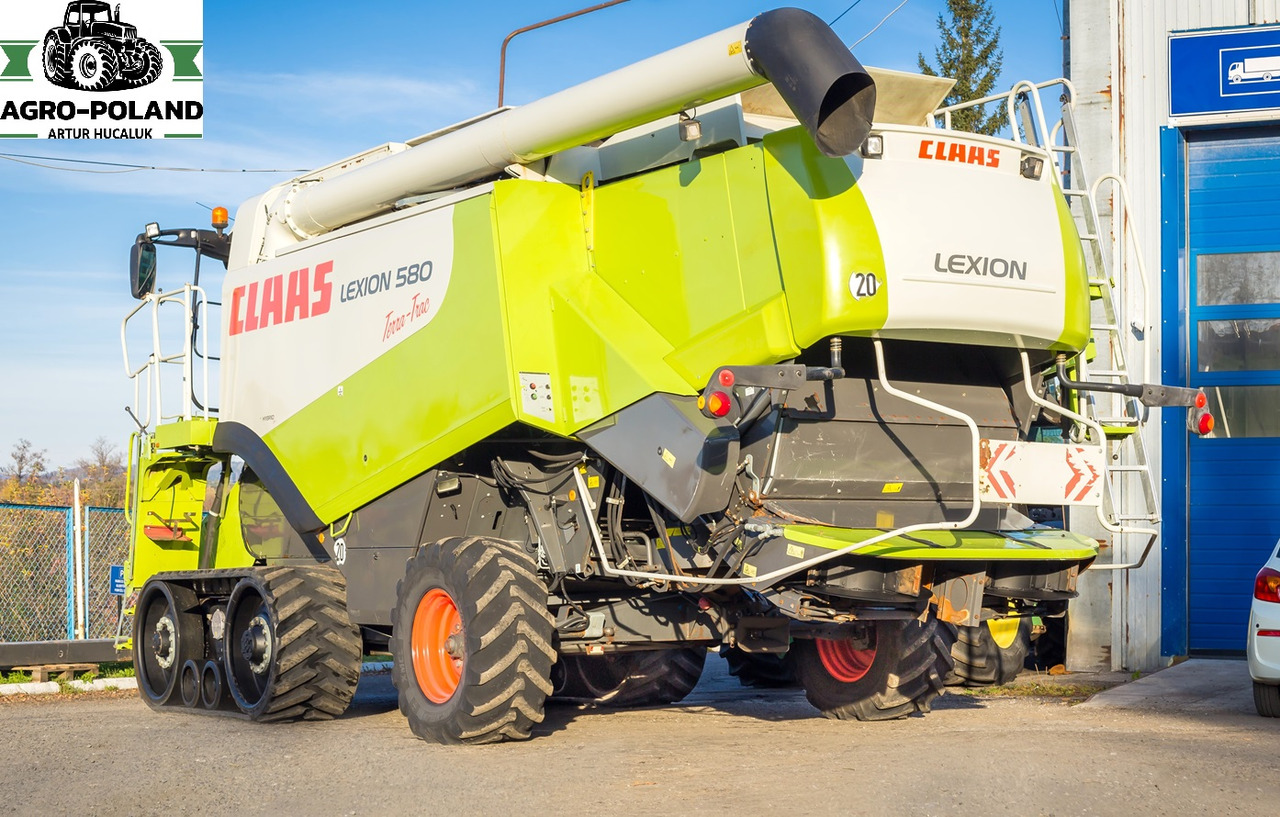 CLAAS LEXION 580 TT - 3326 h - 2008 ROK - QUANTIMETER + VARIO 750 - LASER PILOT - Combină de recoltat cereale: Foto 4 CLAAS LEXION 580 TT - 3326 h - 2008 ROK - QUANTIMETER + VARIO 750 - LASER PILOT - Combină de recoltat cereale: Foto 4