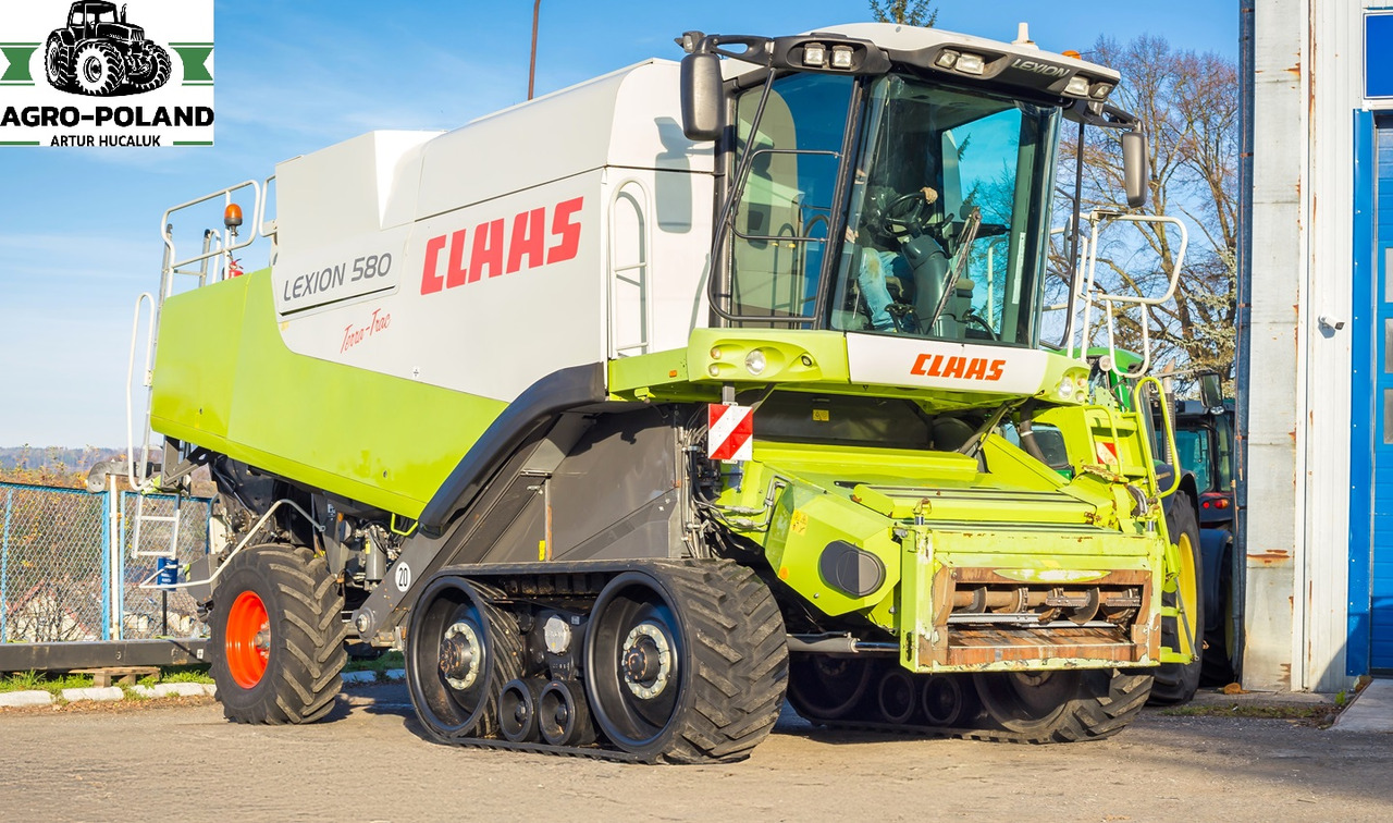 CLAAS LEXION 580 TT - 3326 h - 2008 ROK - QUANTIMETER + VARIO 750 - LASER PILOT - Combină de recoltat cereale: Foto 1 CLAAS LEXION 580 TT - 3326 h - 2008 ROK - QUANTIMETER + VARIO 750 - LASER PILOT - Combină de recoltat cereale: Foto 1