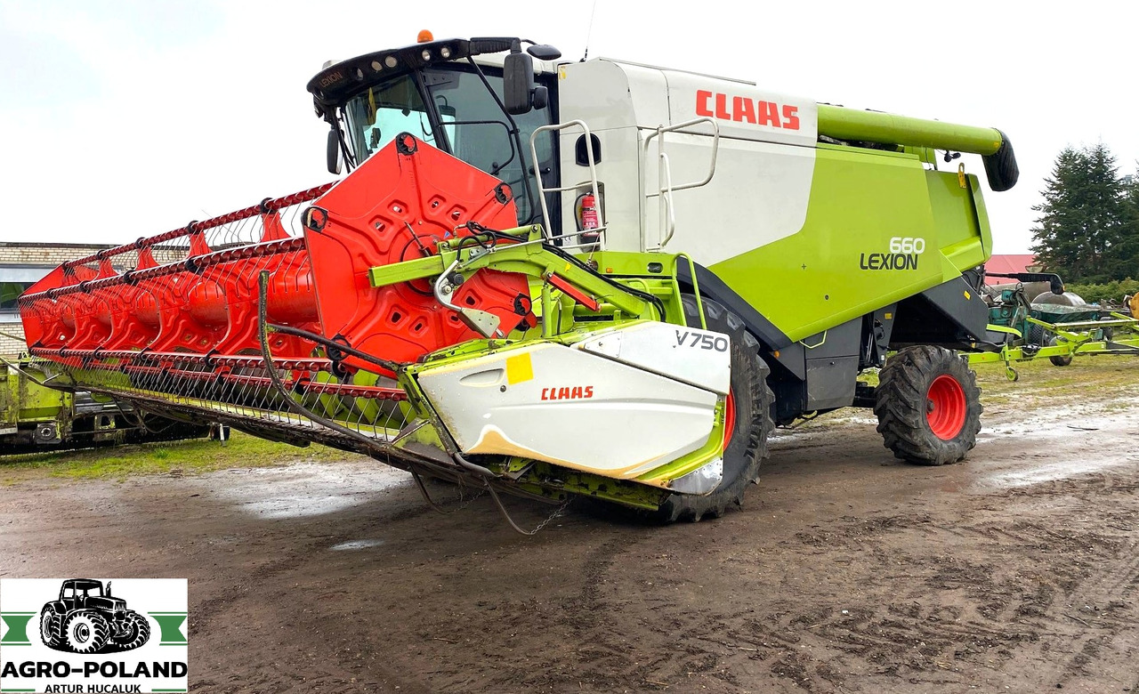CLAAS LEXION 660 - 2013 ROK - 2326 H - VARIO 750 - NOWSZY MODEL - Combină de recoltat cereale: Foto 1 CLAAS LEXION 660 - 2013 ROK - 2326 H - VARIO 750 - NOWSZY MODEL - Combină de recoltat cereale: Foto 1