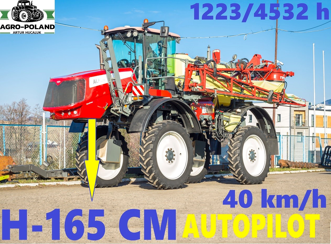 HARDI ALPHA 4100 EVO - 2014 ROK - H-165 CM - 1223 h - AUTOPILOT - 40 km/h - 24 M - Mașină de erbicidat autopropulsata: Foto 1 HARDI ALPHA 4100 EVO - 2014 ROK - H-165 CM - 1223 h - AUTOPILOT - 40 km/h - 24 M - Mașină de erbicidat autopropulsata: Foto 1