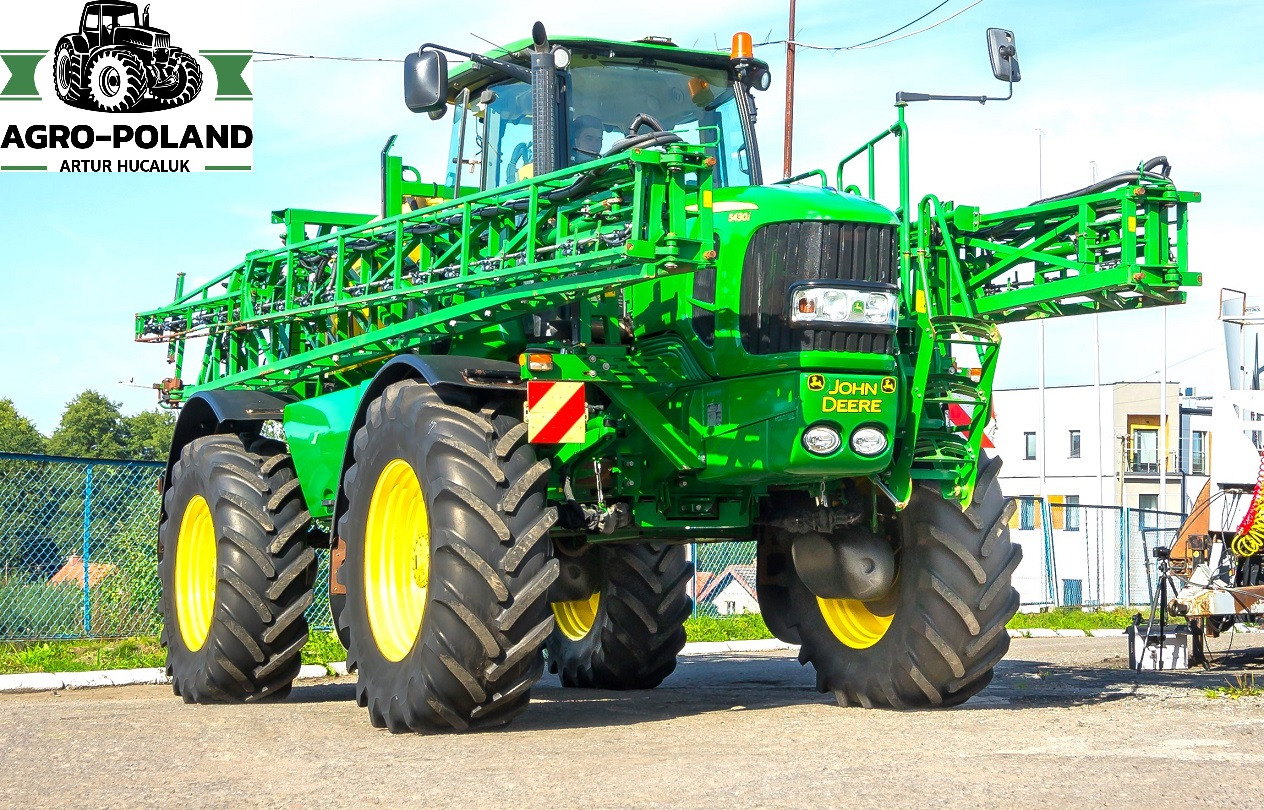 JOHN DEERE 5430 i - 2011 ROK - 36 M - GPS - AUTOPILOT - AUTOTRAC - 1141 h - Mașină de erbicidat autopropulsata: Foto 1 JOHN DEERE 5430 i - 2011 ROK - 36 M - GPS - AUTOPILOT - AUTOTRAC - 1141 h - Mașină de erbicidat autopropulsata: Foto 1