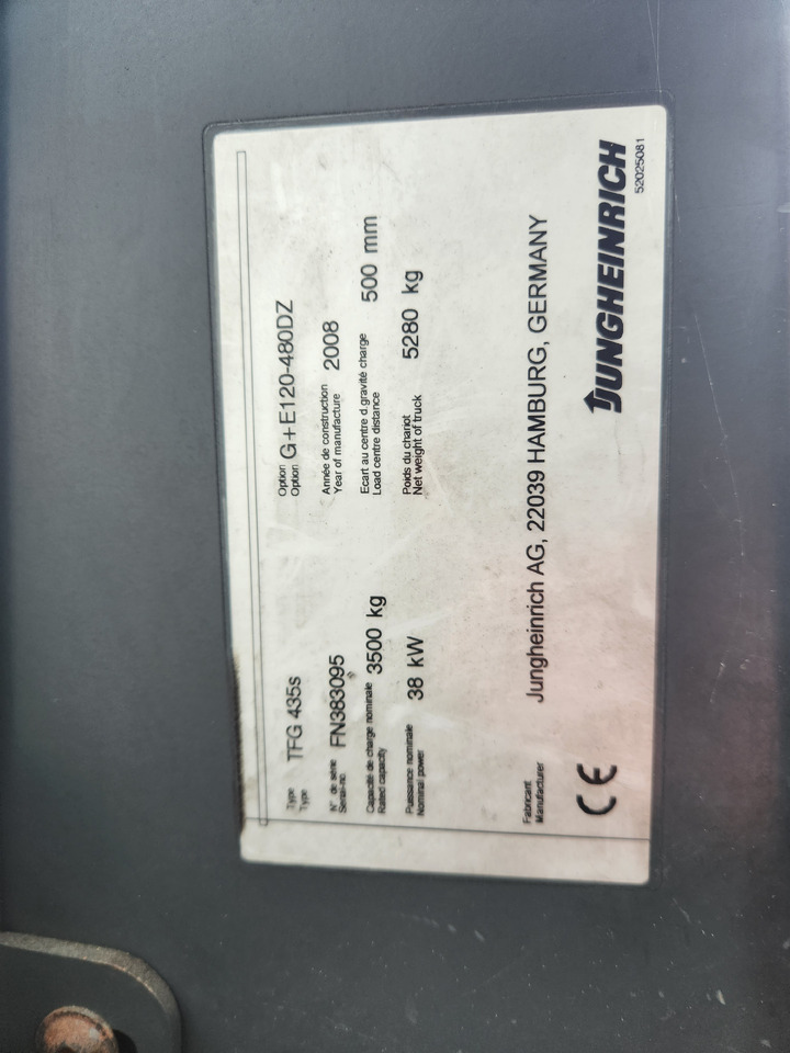 JUGHEINRICH TFG435s - Stivuitor GPL: Foto 3 JUGHEINRICH TFG435s - Stivuitor GPL: Foto 3